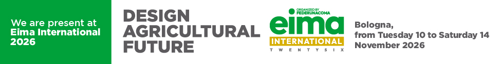 We are present at EIMA International 2026, Bologna, from Tuesday 10 to Saturday 14 November 2026