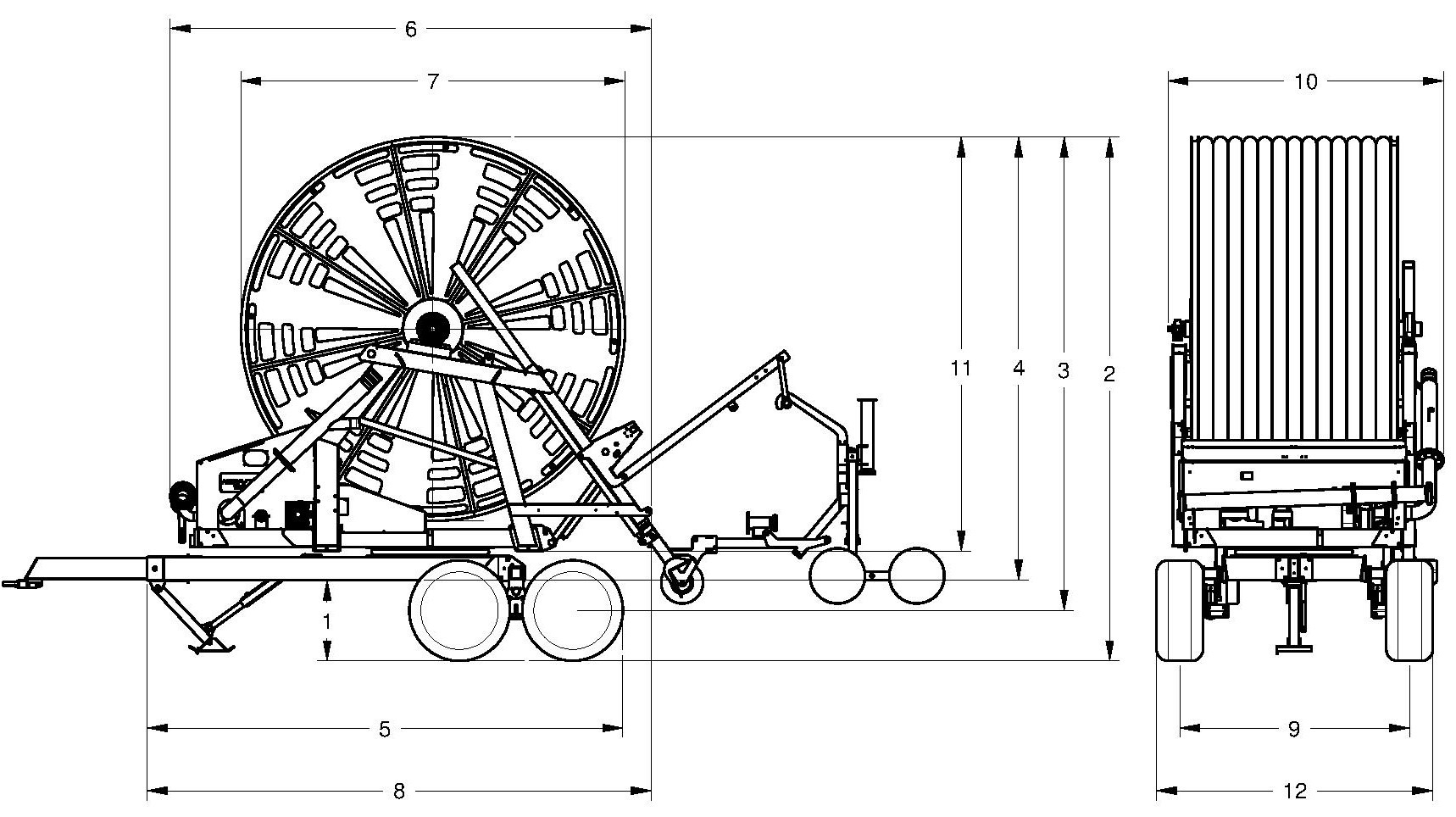 Irtec G4 Dimension Diagram