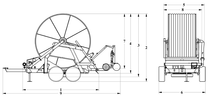 MAGNUMSP2M Dimensions