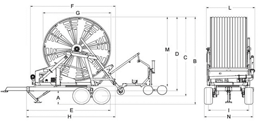 GTS090B Dimensions