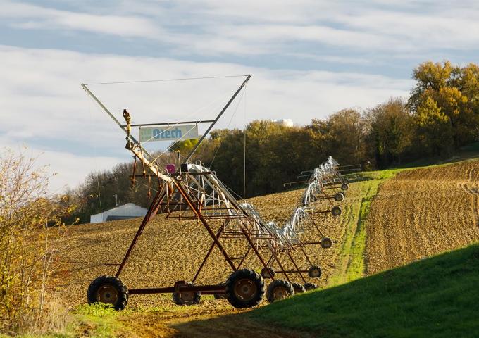 Pivot Otech 40 sul campo